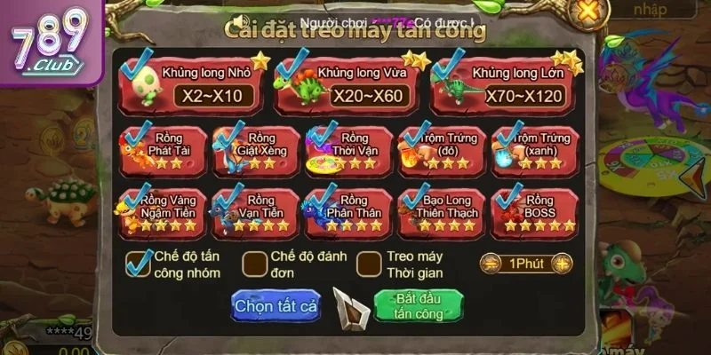 Nhắm vào sinh vật mới
